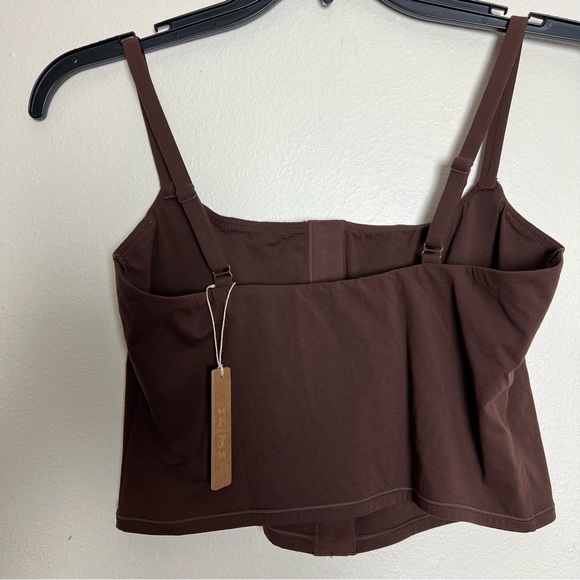 SKIMS Fits Everybody Cami/Corset Cocoa - Picture 4 of 5